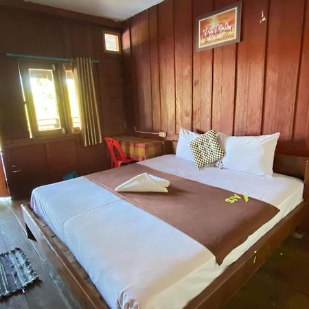 Souksanh River Bungalow Muang Không Eksteriør bilde