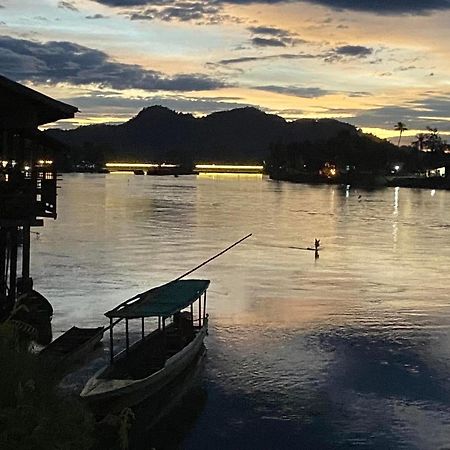 Souksanh River Bungalow Muang Không Eksteriør bilde
